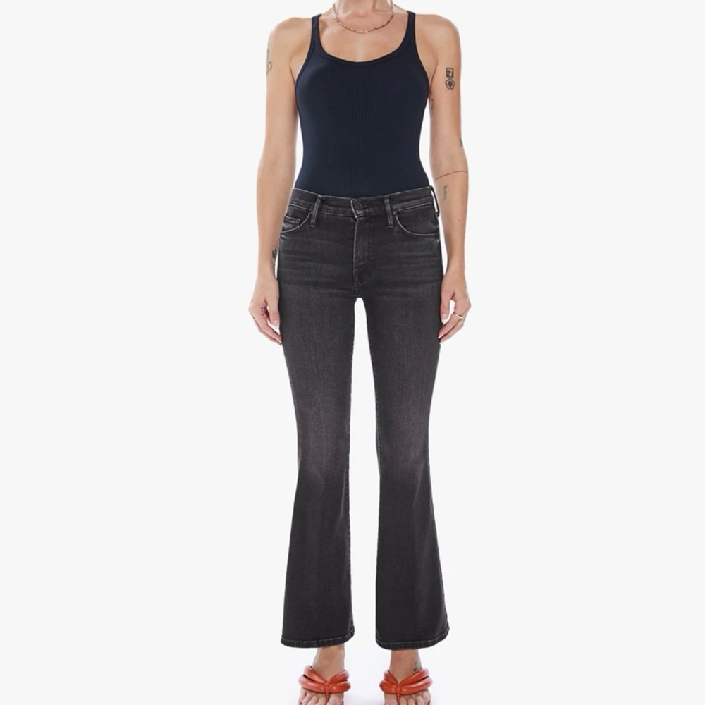 Mother the Weekender Deep End Flare Jeans Size 25